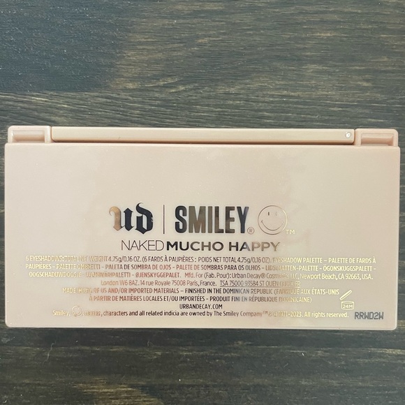 NIB URBAN DECAY‎ Limited Edition “Mucho Happy” Smiley Mini Palette - Picture 6 of 8